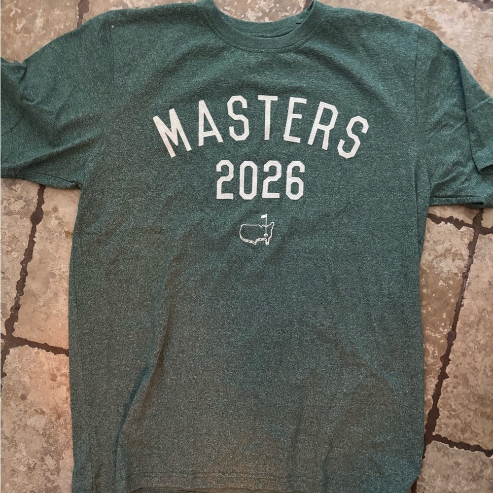 Masters 2026 Embroidered Tshirt XL NWT - Picture 2 of 3